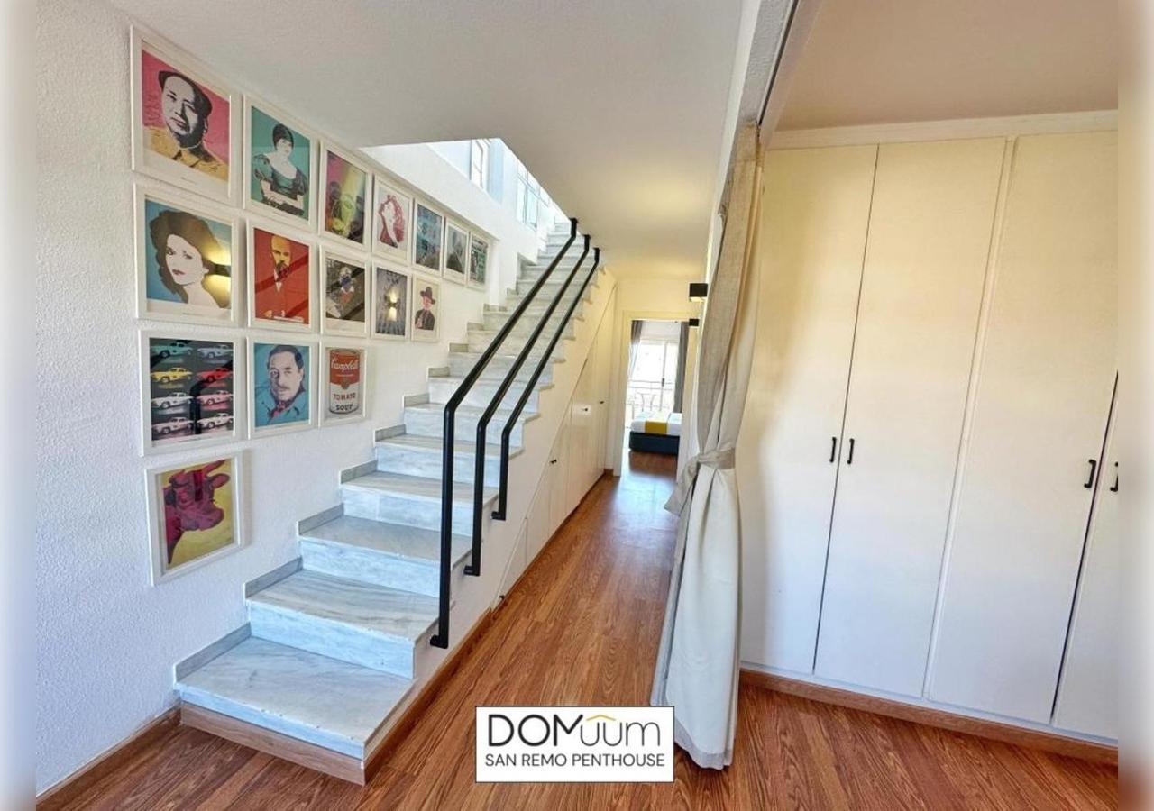 Domuum Holidays - San Remo Penthouse Σαλού Εξωτερικό φωτογραφία