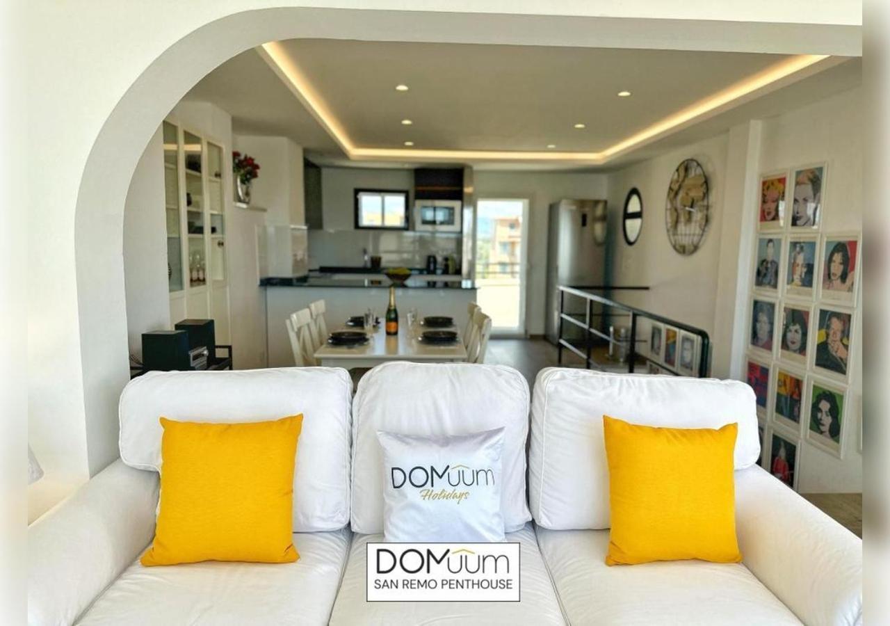 Domuum Holidays - San Remo Penthouse Σαλού Εξωτερικό φωτογραφία