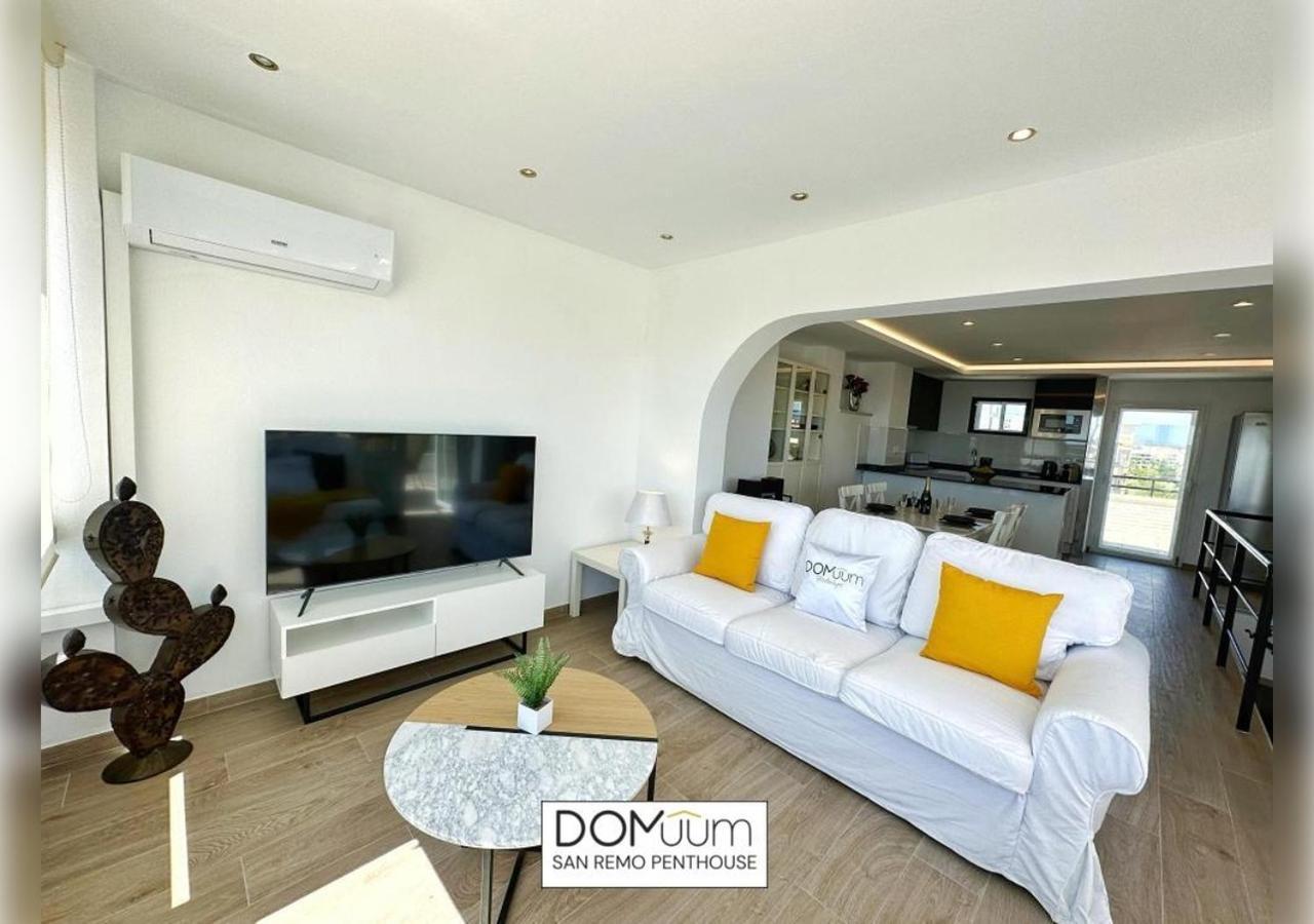 Domuum Holidays - San Remo Penthouse Σαλού Εξωτερικό φωτογραφία