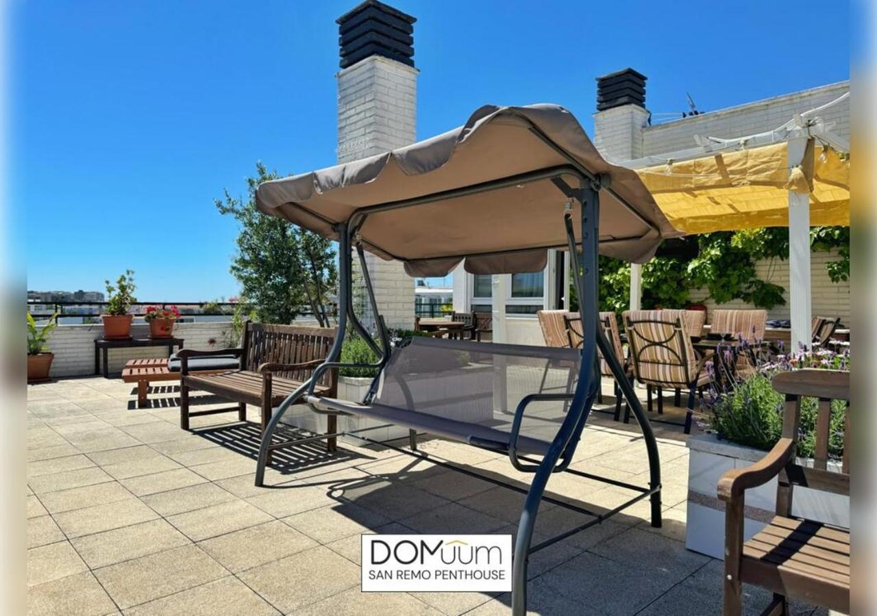 Domuum Holidays - San Remo Penthouse Σαλού Εξωτερικό φωτογραφία